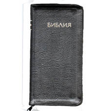 Библия удлинённая , молния, позолота, словарь, 9x18 см, 3.5x7 inches