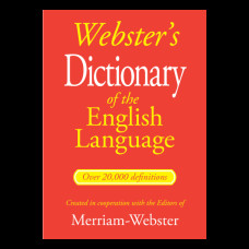 Webster pocket dictionary, used book  1