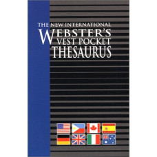 The new international Webster's vest pocket thesaurus  (used book)   1